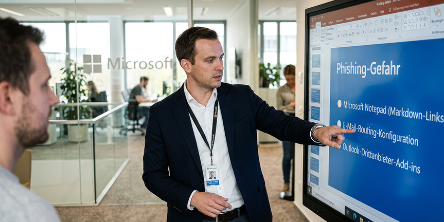 Microsoft warnt vor Phishinggefahren: Drei Schwachstellen in Windows und Outlook entdeckt