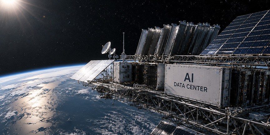 Rechenzentren im Weltall: Die nächste Stufe des Wettrennens um die Künstliche Intelligenz